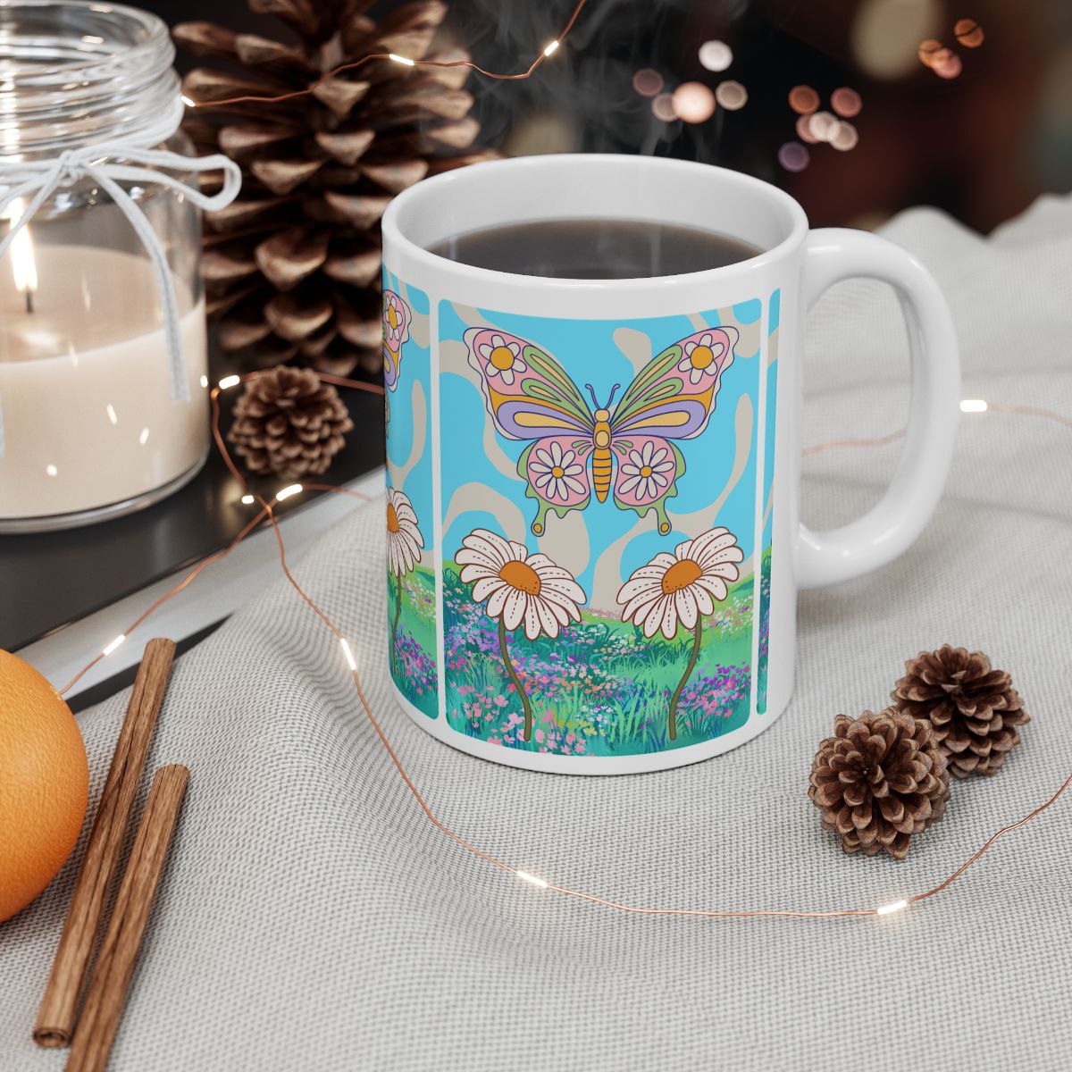 Butterfly Kisses Ceramic Mug | 2 sizes