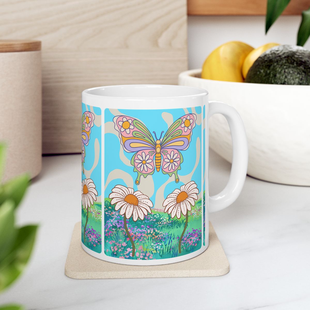 Butterfly Kisses Ceramic Mug | 2 sizes