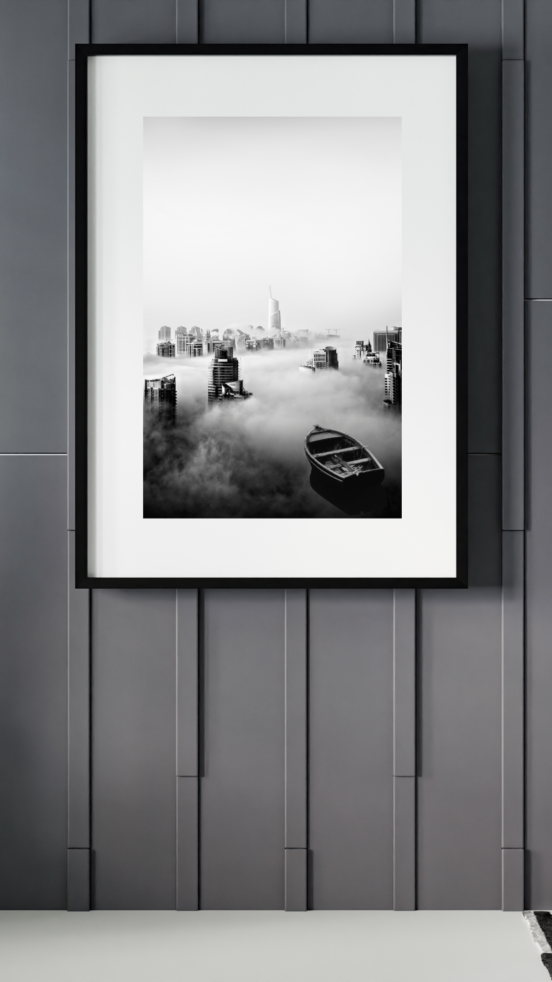 Sailing The Sky | Dreamscape and Fantasy Art | Matte Poster ( Frame Not Included)