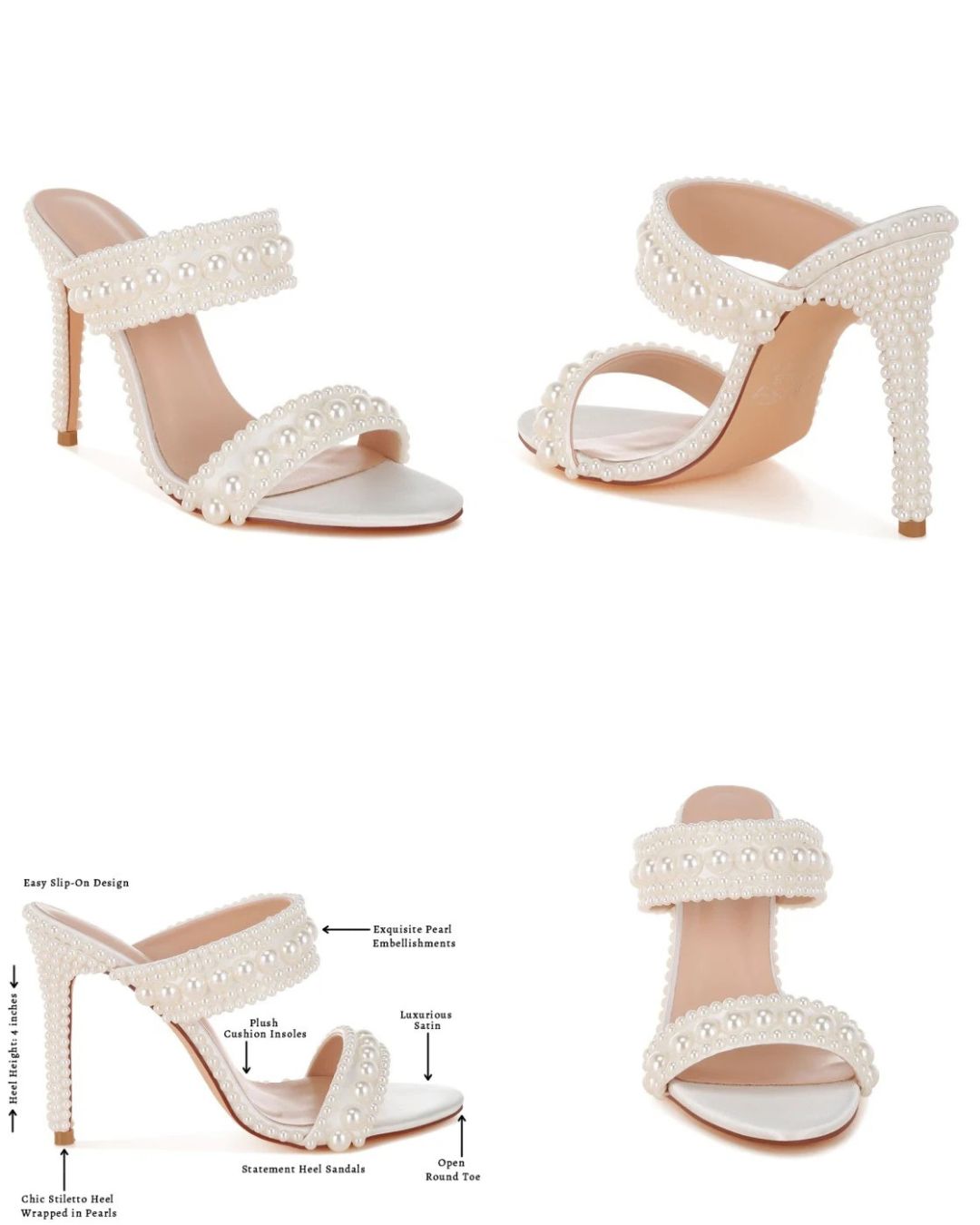 Luna Pearl Date Night Heels