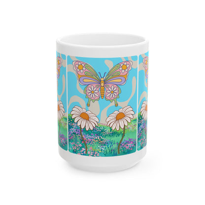 Butterfly Kisses Ceramic Mug | 2 sizes
