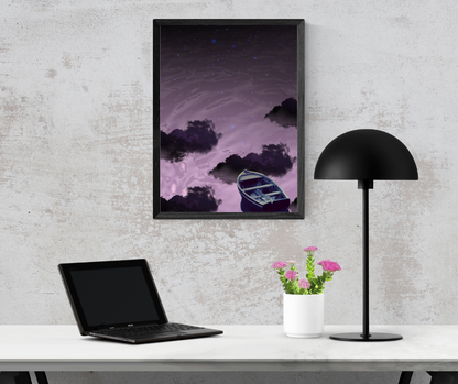 Lavender Haze Wall Art | Matte Finish Poster