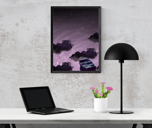 Lavender Haze Wall Art | Matte Finish Poster