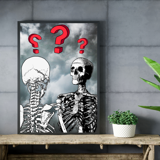 Parallel Universe Wall Art | Grunge Matte Poster