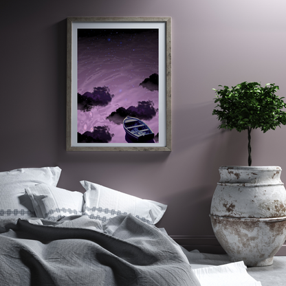 Lavender Haze Wall Art | Matte Finish Poster