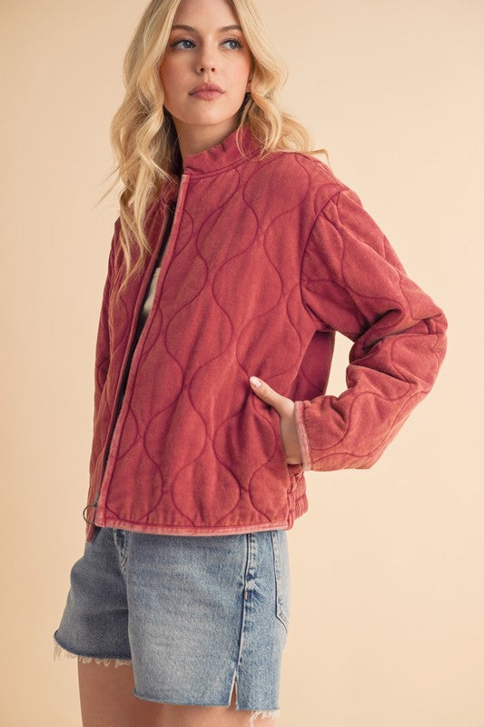 Cabin Nights Quilted Jacket