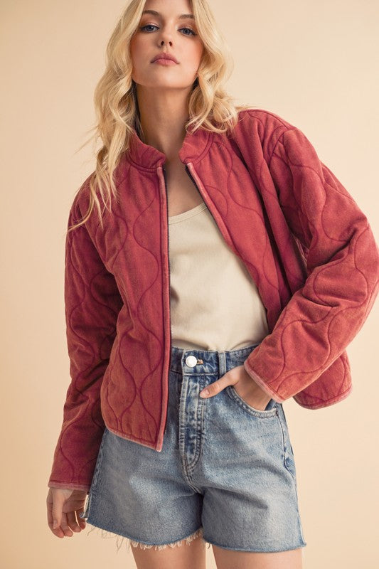 Cabin Nights Quilted Jacket