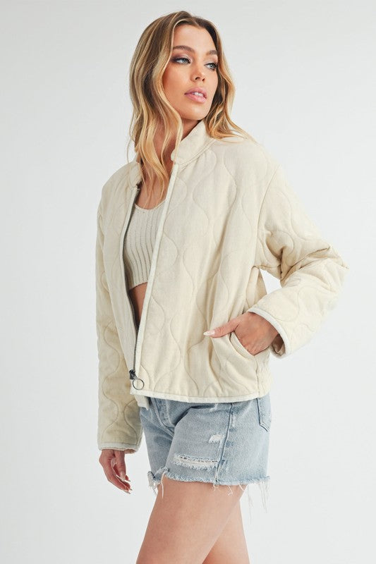 Cabin Nights Quilted Jacket